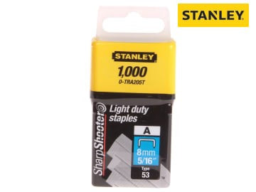 Stanley Tools Staples - 8mm