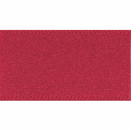 Newlife: Double Faced Satin Ribbon - 3mm : Scarletberry