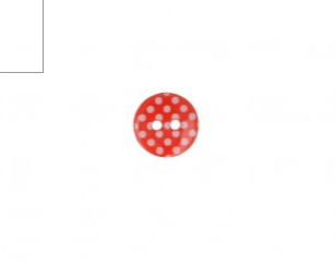 Small Dots Button - Rouge