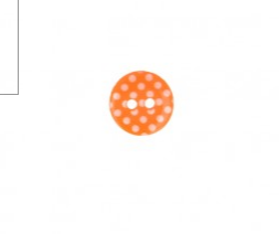 Small Dots Button - Orange