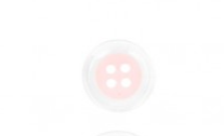 Two Coloured Button -Pale Pink
