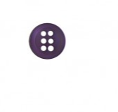Round Shirt Button - Purple