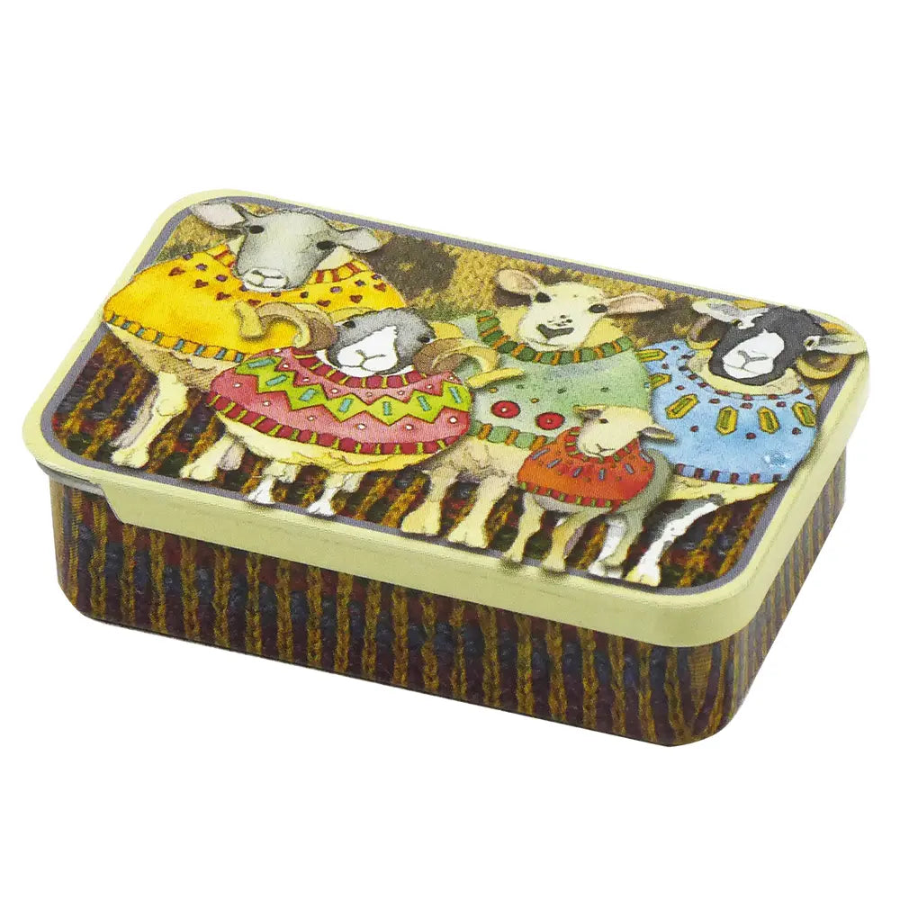 Sheep in Sweaters II – Pocket Tin by Emma Ball Ltd