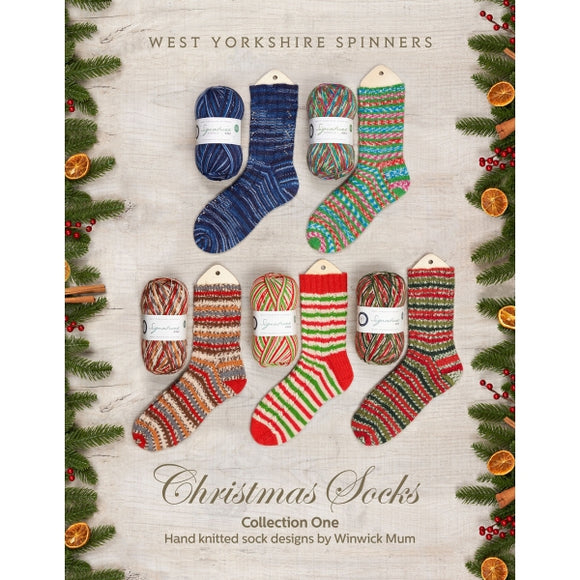 WYS Signature 4Ply Christmas Socks Collection 1 Pattern Book