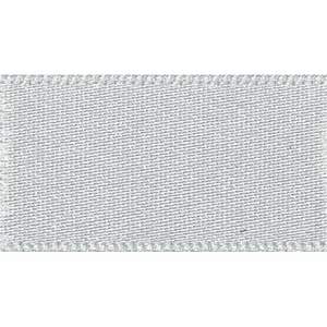 Newlife: Double Faced Satin Ribbon - 70mm : Silver Grey