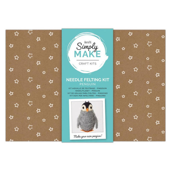 Simply Make Needle Felting Kit - Baby Penguin
