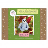 Simply Make Needle Felting Kit - Sitting Sloth
