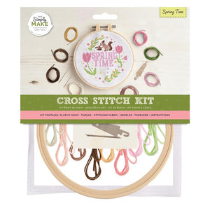 Docrafts Simply Make Spring Time Cross Stitch Kit