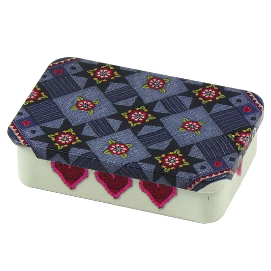 Janie Crow Indigo Dreams - Pocket Tin by Emma Ball Ltd
