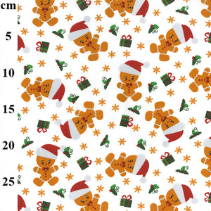 Christmas PolyCotton - Gingerbread Man