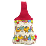 Sheep in Sweaters Small Wrist Bag by Emma Ball Ltd