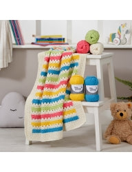 West Yorkshire Spinners Bo Peep DK - Crochet Carnival Blanket Kit