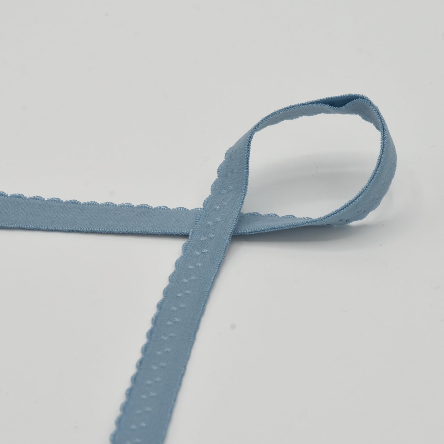 Elastic Bias Tape 20mm - Dusty Blue