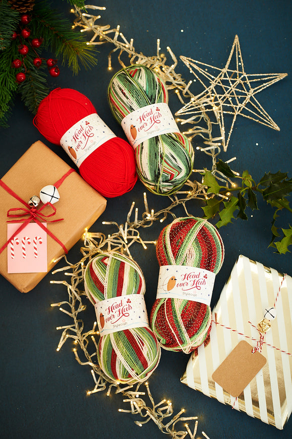 Stylecraft Head over Heels Festive Pack