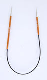 Knit Pro Zing Fixed Circular Needles 25cm - All Sizes
