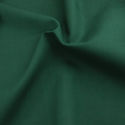 PolyCotton Plain - Bottle Green