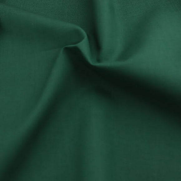 PolyCotton Plain - Bottle Green