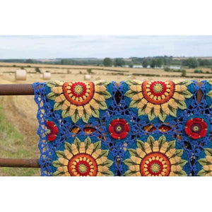 Janie Crow Fields of Gold Crochet Blanket Pattern