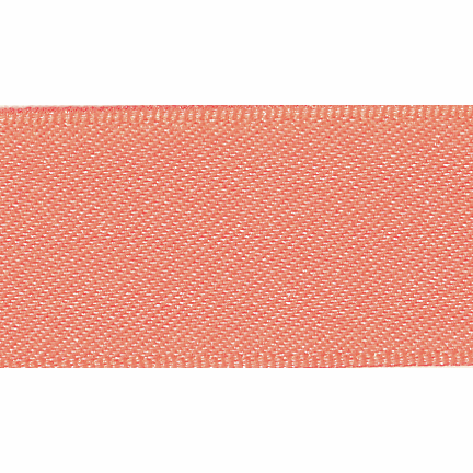 Newlife: Double Faced Satin Ribbon - 25mm Flo Orange