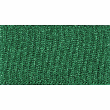 Bertie's Bows: Double Faced Satin Ribbon - 50mm : Forest Green