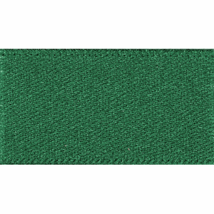 Bertie's Bows: Double Faced Satin Ribbon - 25mm Forest Green
