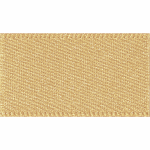 Newlife: Double Faced Satin Ribbon - 25mm : Honey Gold