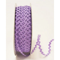 Berties's Bows Ric Rac -7mm Lilac