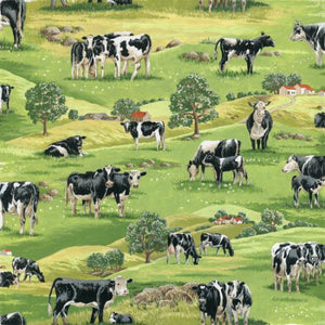 Nutex Fabrics - In the Country - Cows