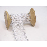 Knitting-In Lace with Silver Edge