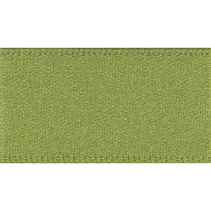 Bertie's Bows: Double Faced Satin Ribbon - 35mm : Moss