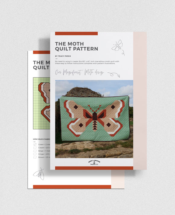 Rope & Anchor - The Moth Quilt Pattern