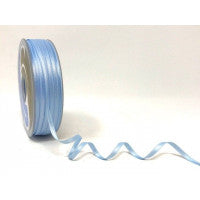 Safisa Double Faced Satin Ribbon -3mm Pale Blue
