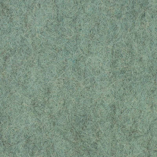 Wool Mix Felt Square - 12" (30cm) - Marl Jade