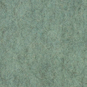 Wool Mix Felt Square - 12" (30cm) - Marl Jade