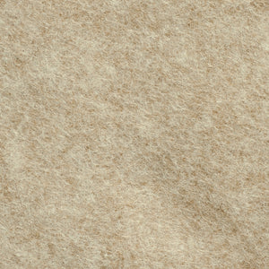 Wool Mix Felt Square - 12" (30cm) - Marl Fawn