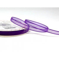 Bertie's Bows Sheer Organza Ribbon - 6mm Purple