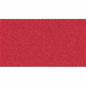 Bertie's Bows Double Satin Ribbon - 50mm: Red