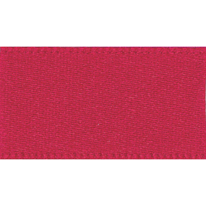 Bertie's Bows Double Satin Ribbon - 50mm : Red