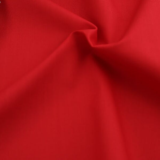PolyCotton Plain - Red