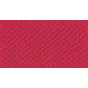 Bertie's Bows Double Satin Ribbon - 25mm Red
