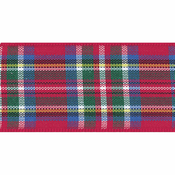 Woven Tartan 40mm - Royal Stewart