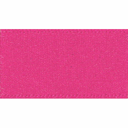 Newlife: Double Faced Satin Ribbon - 3mm Shocking Pink