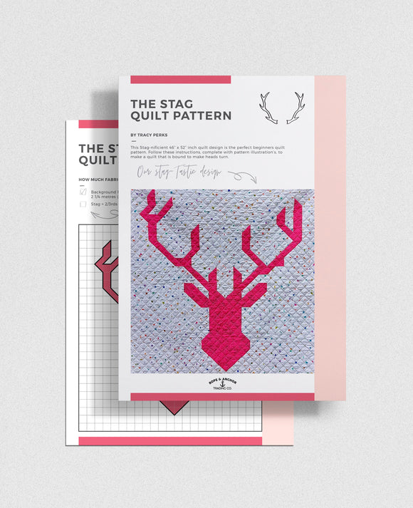 Rope & Anchor - The Stag Quilt Pattern