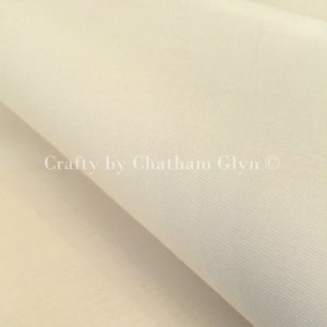 Cotton Sateen Curtain Lining - Cream