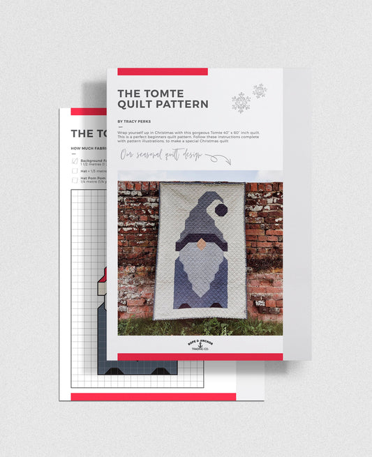 Rope & Anchor - Tomte Quilt Pattern