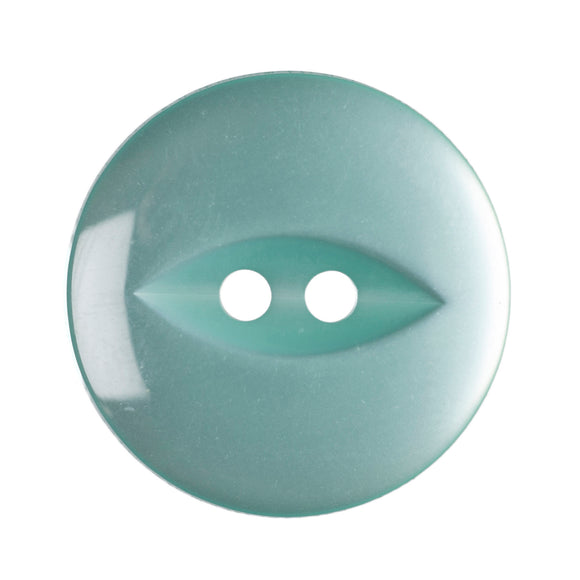 Fisheye Button - 19mm -Turquoise