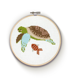 Crafty Kit Company Turtle Cross Stitch Kit
