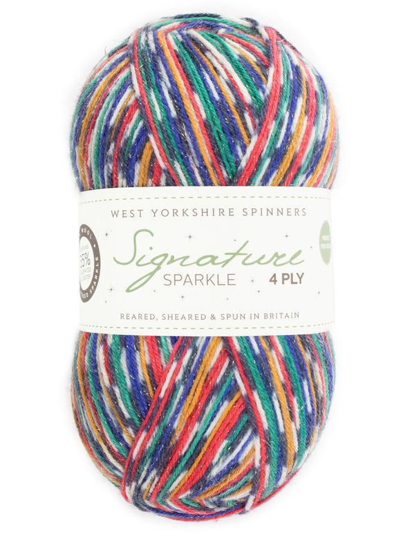 Signature Sparkle 4ply - Sock Yarn (3 Shades)