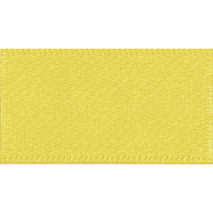 Bertie's Bows Double Faced Satin Ribbon - 7mm Yellow