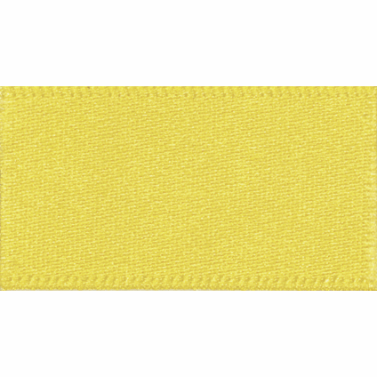 Bertie's Bows Double Faced Satin Ribbon - 7mm Yellow